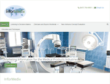 Tablet Screenshot of informedixmr.com